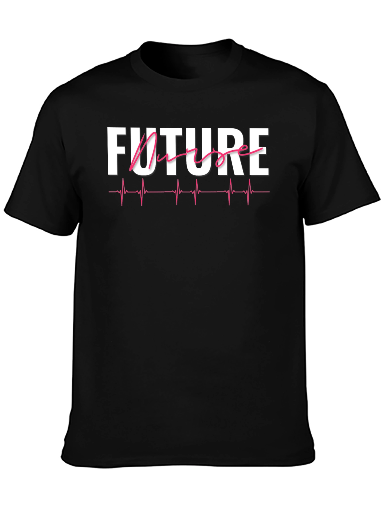 Future Nurse Heartbeat T-Shirt - Medical Career Gift