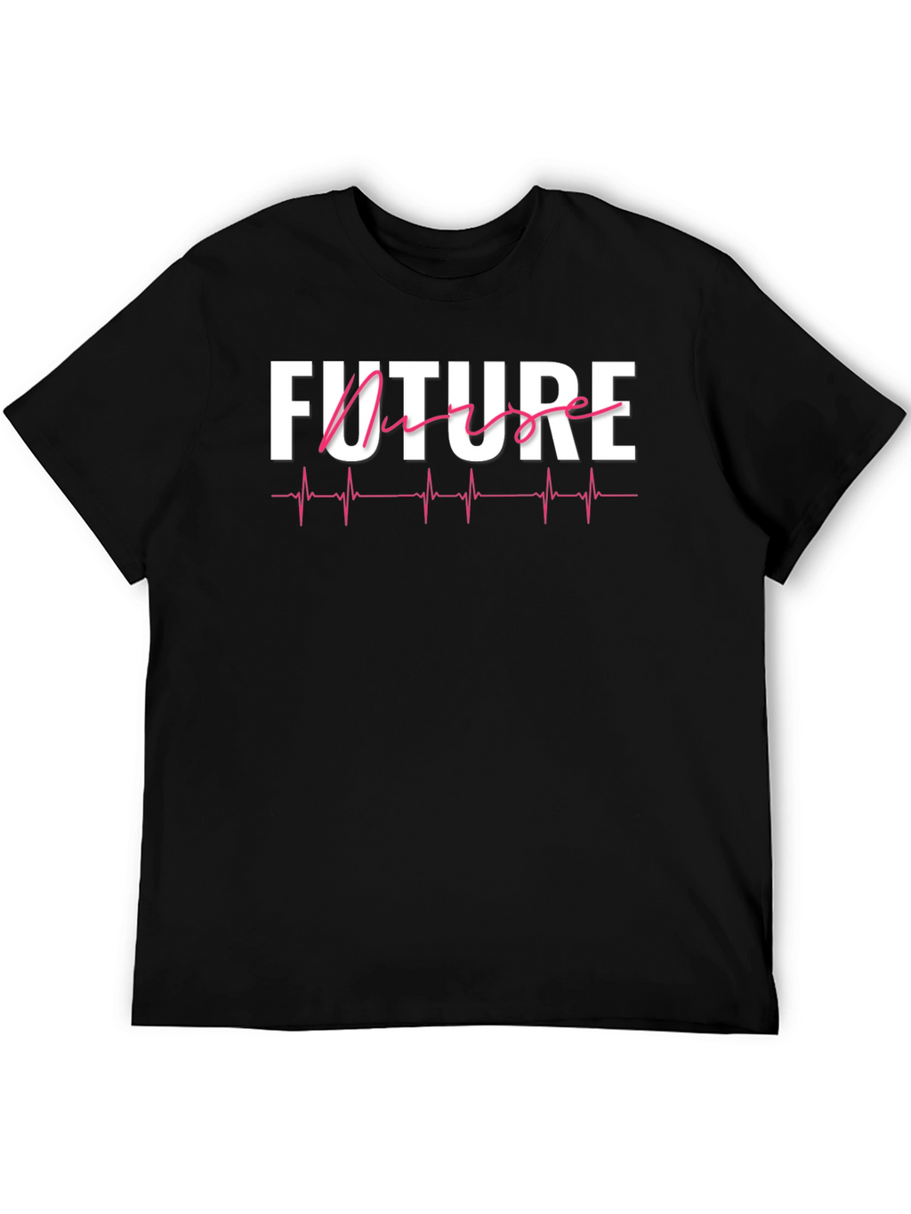Future Nurse Heartbeat T-Shirt - Medical Career Gift