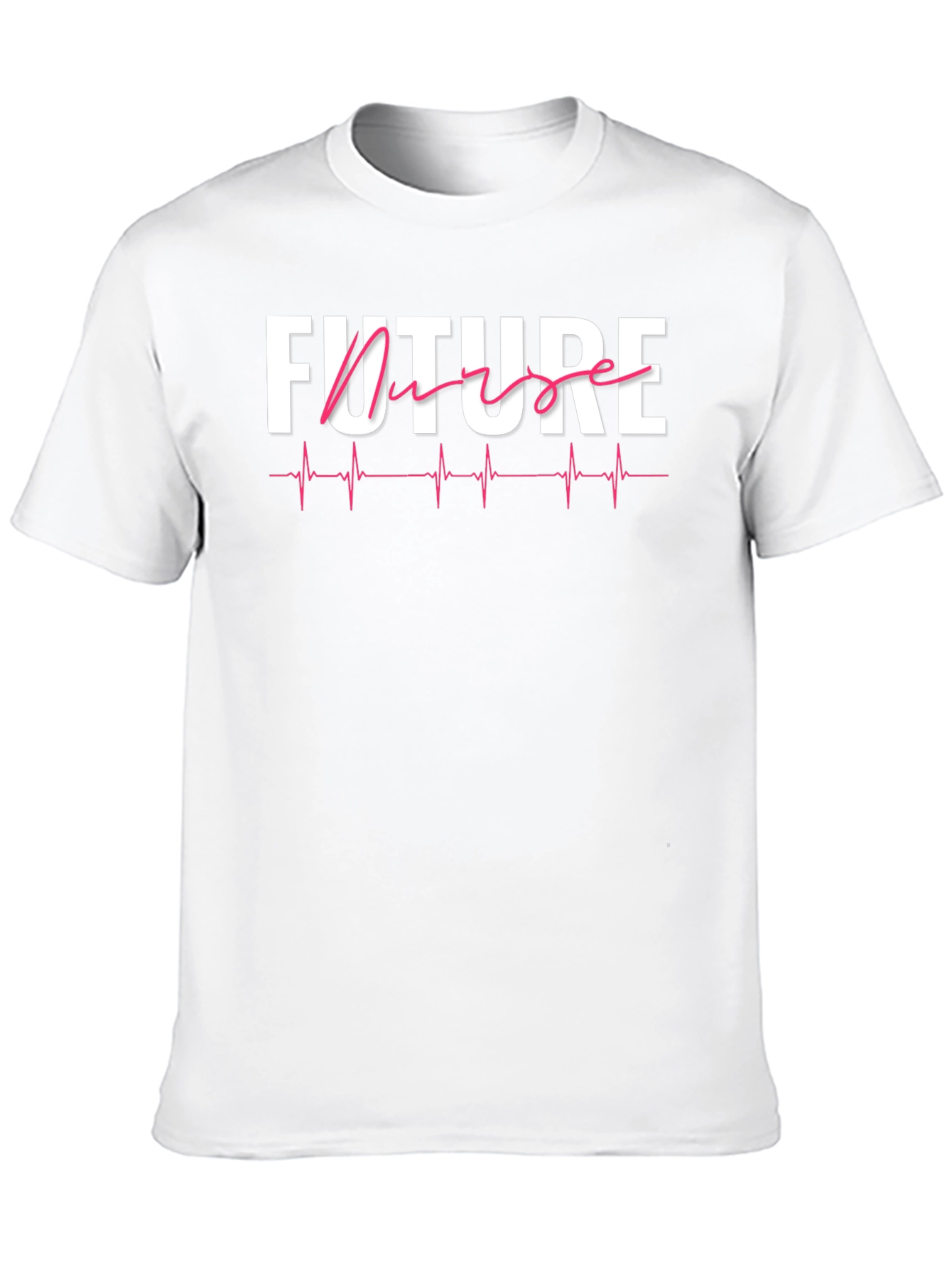 Future Nurse Heartbeat T-Shirt - Medical Career Gift