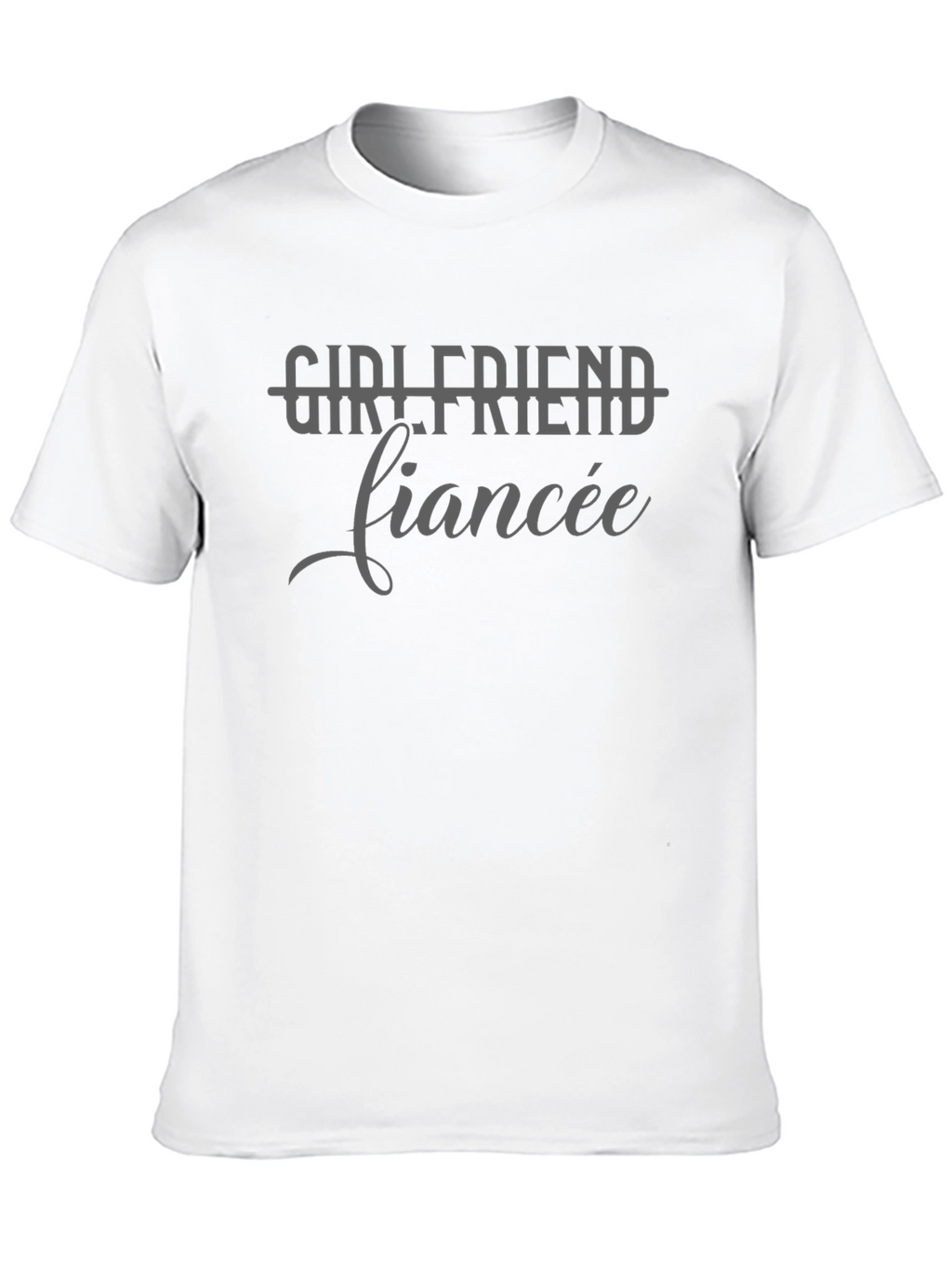 Fiancée T-Shirt - Celebrate Your Engagement