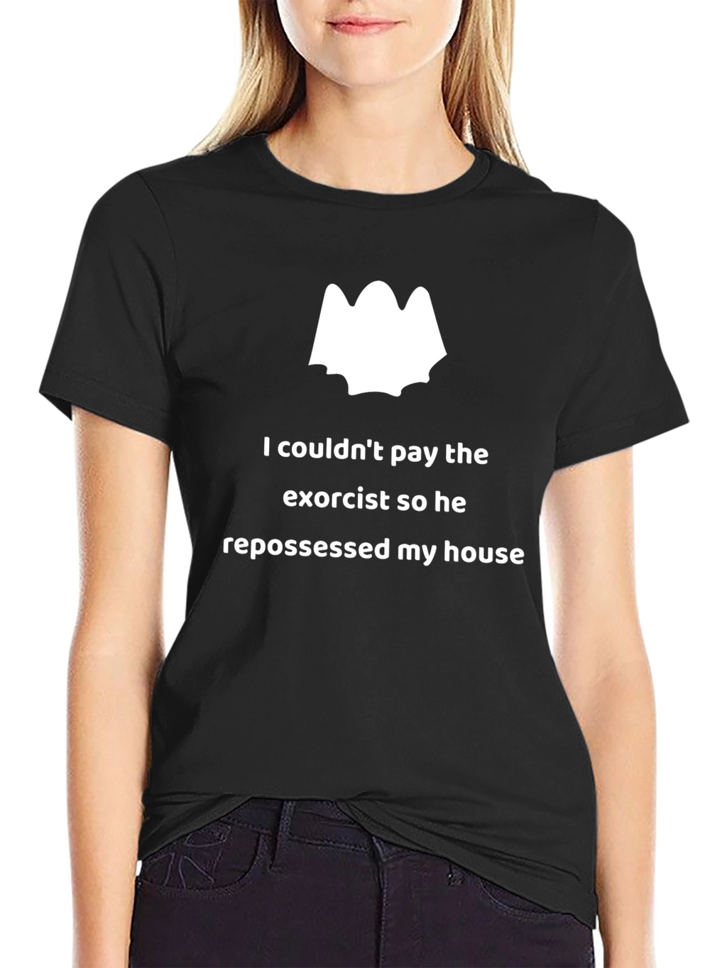 Funny Ghost Repossessed House T-Shirt