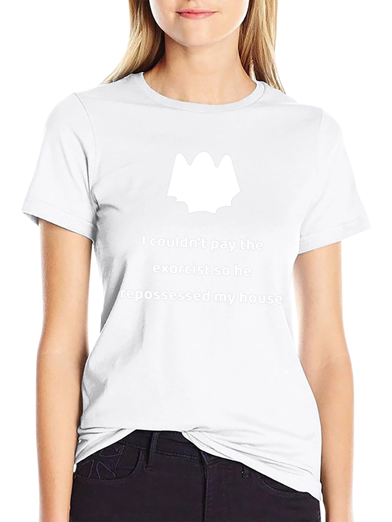 Funny Ghost Repossessed House T-Shirt