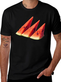 Watermelon Slice Graphic Tee - Summer Style!
