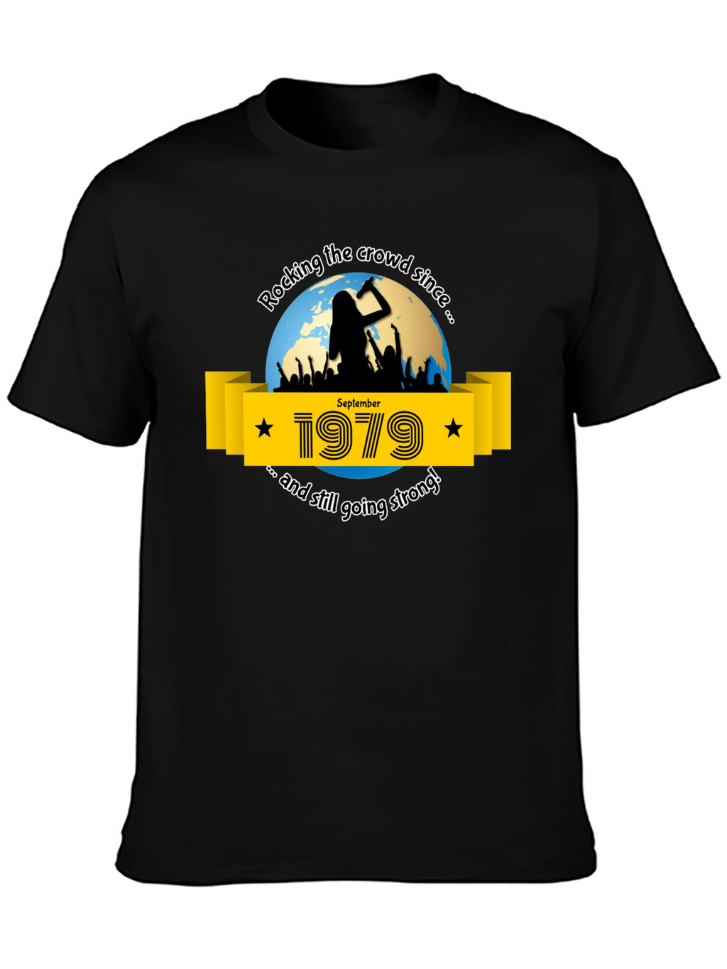 Rocking Since 1979 Graphic Tee