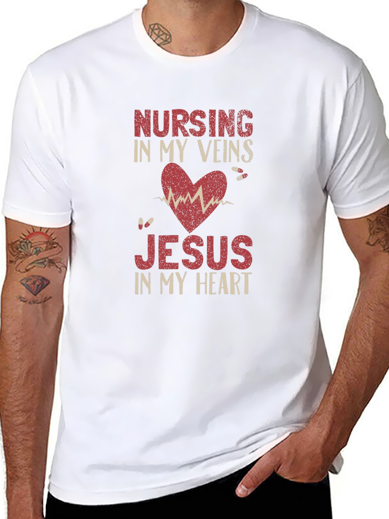 Nursing in My Veins T-Shirt