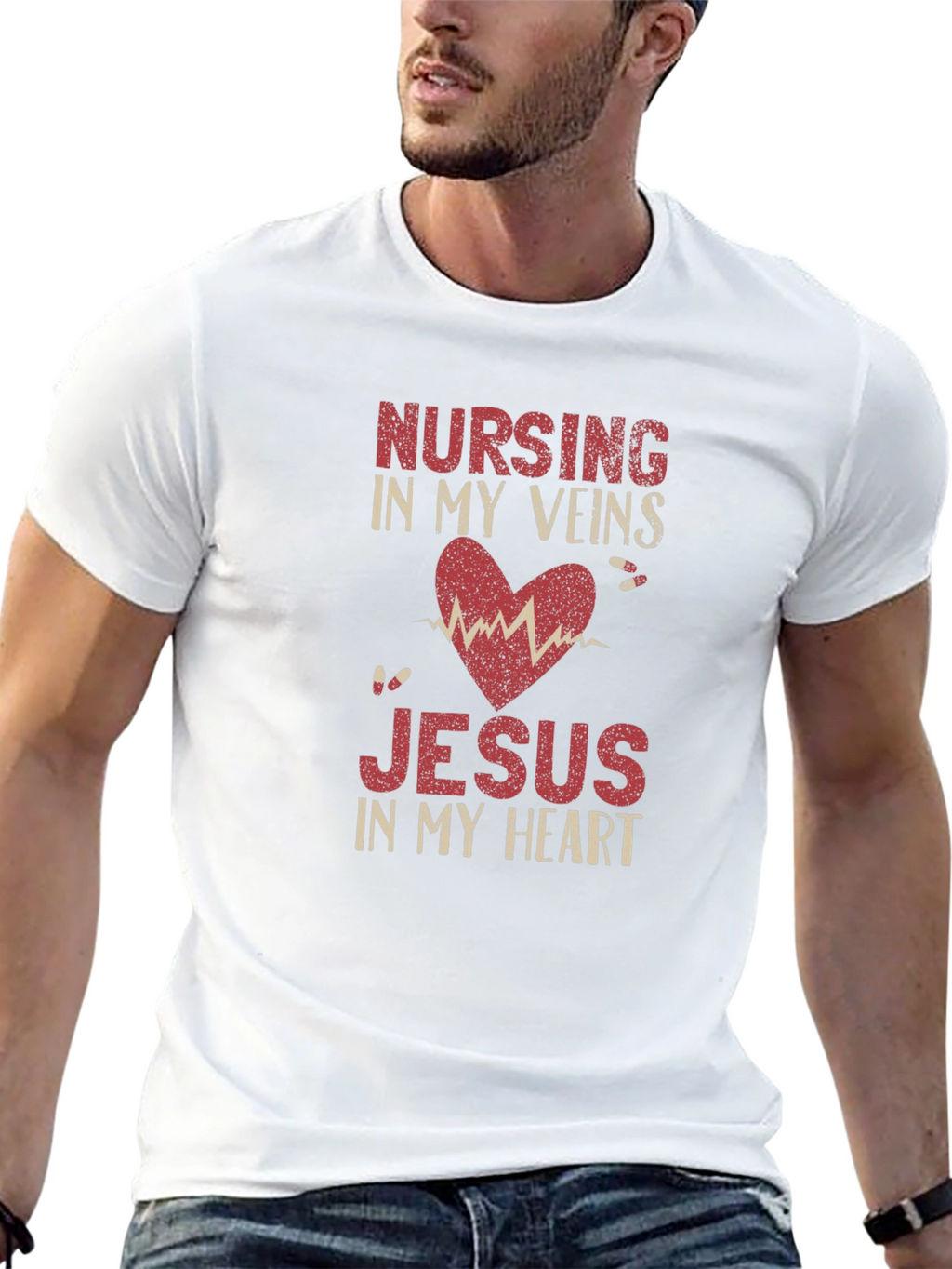 Nursing in My Veins T-Shirt