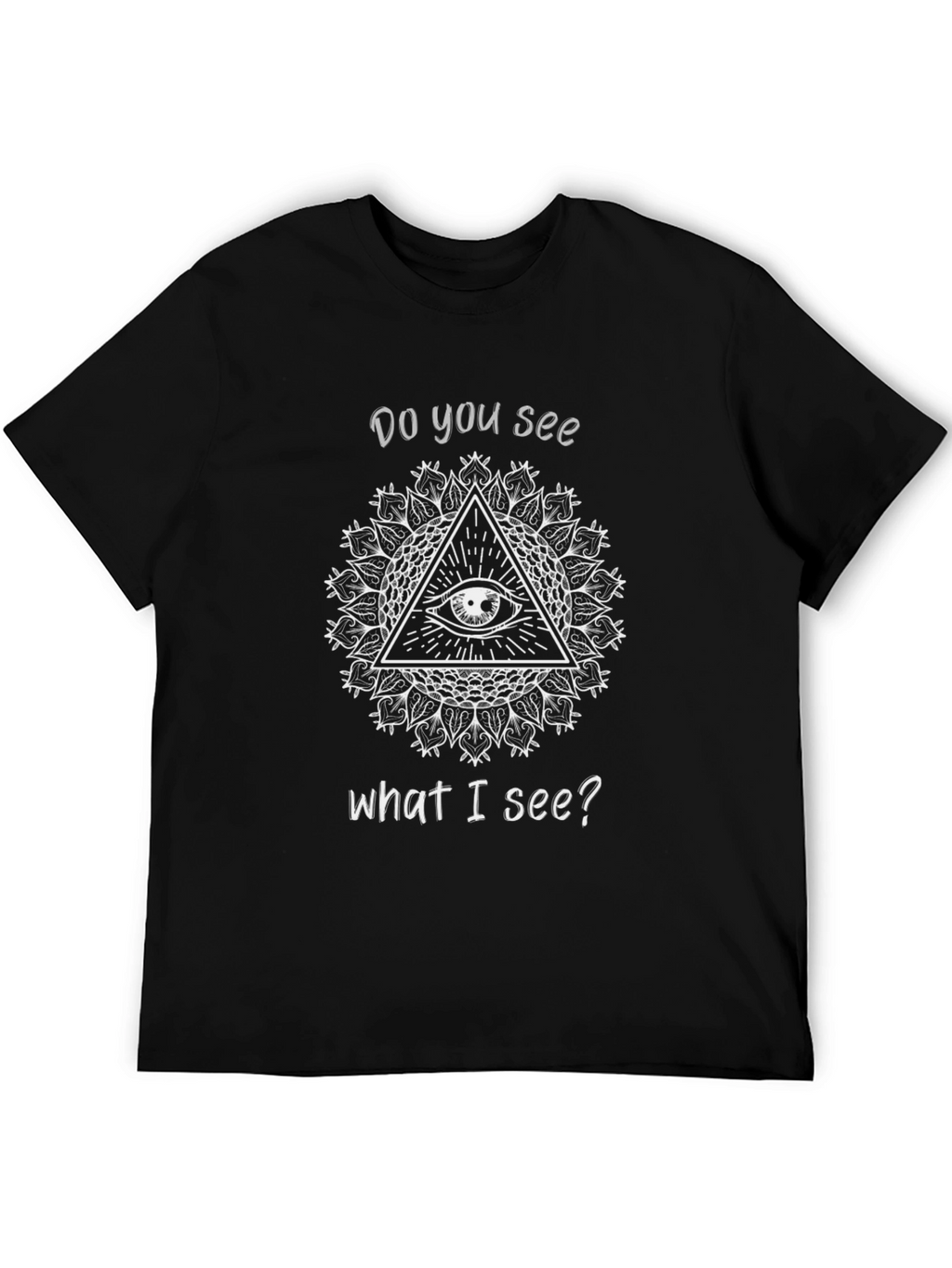 All Seeing Eye Graphic T-Shirt - Unisex Black Tee