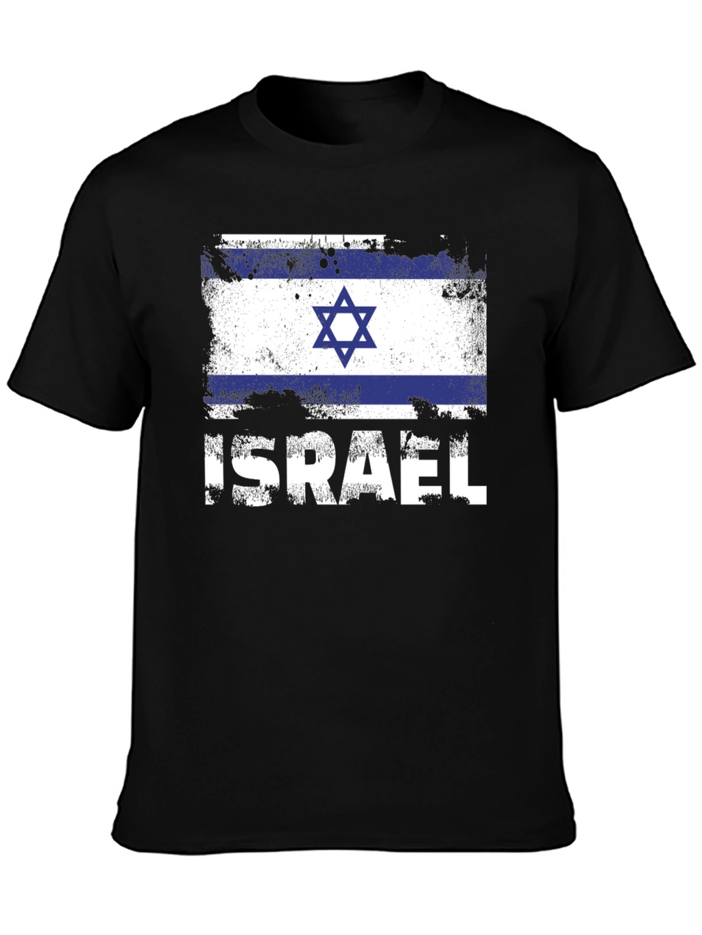 Israel Flag T-Shirt - Patriotic Design