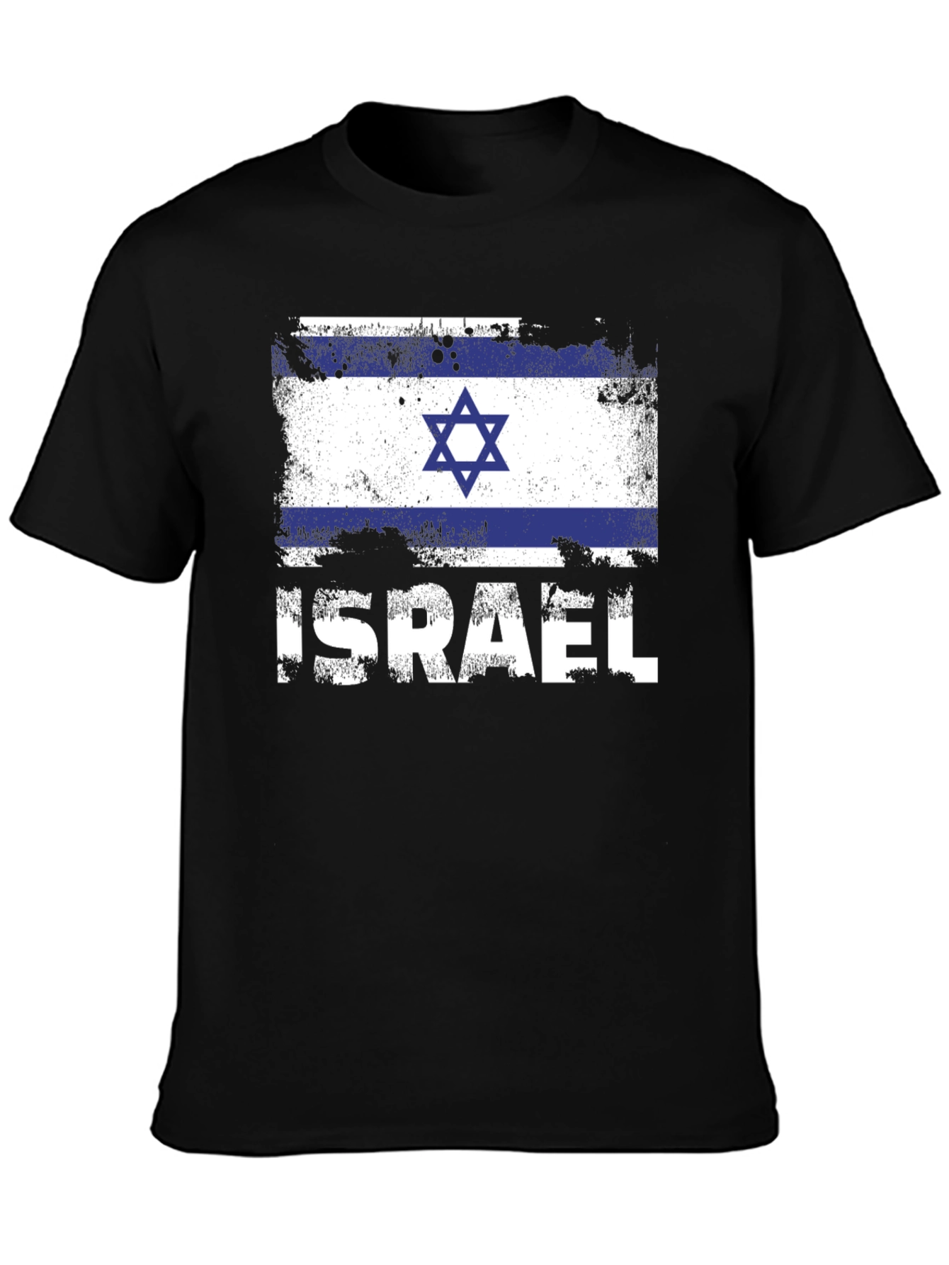 Israel Flag T-Shirt - Patriotic Design