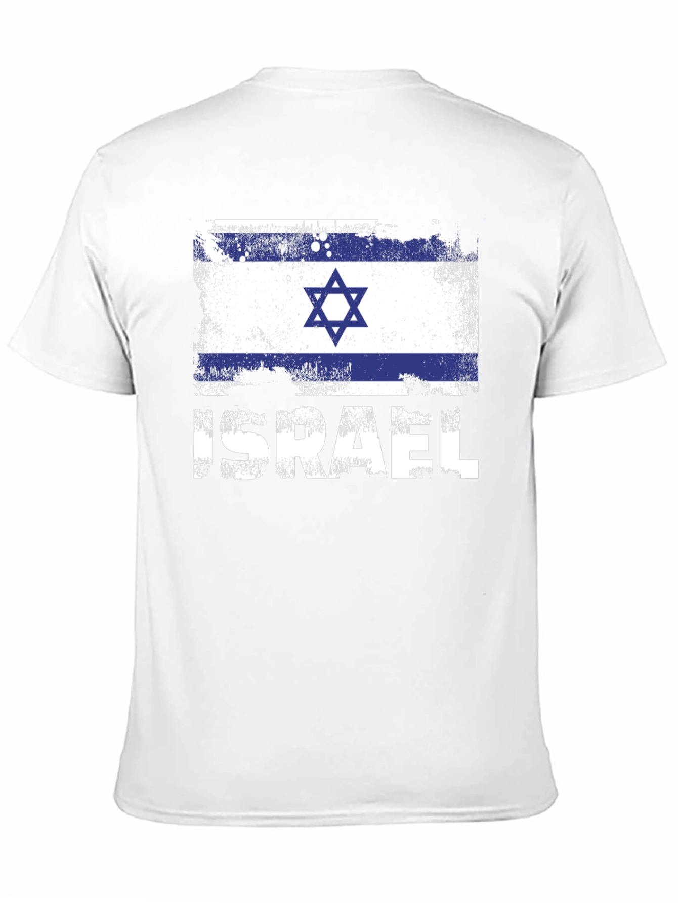 Israel Flag T-Shirt - Patriotic Design