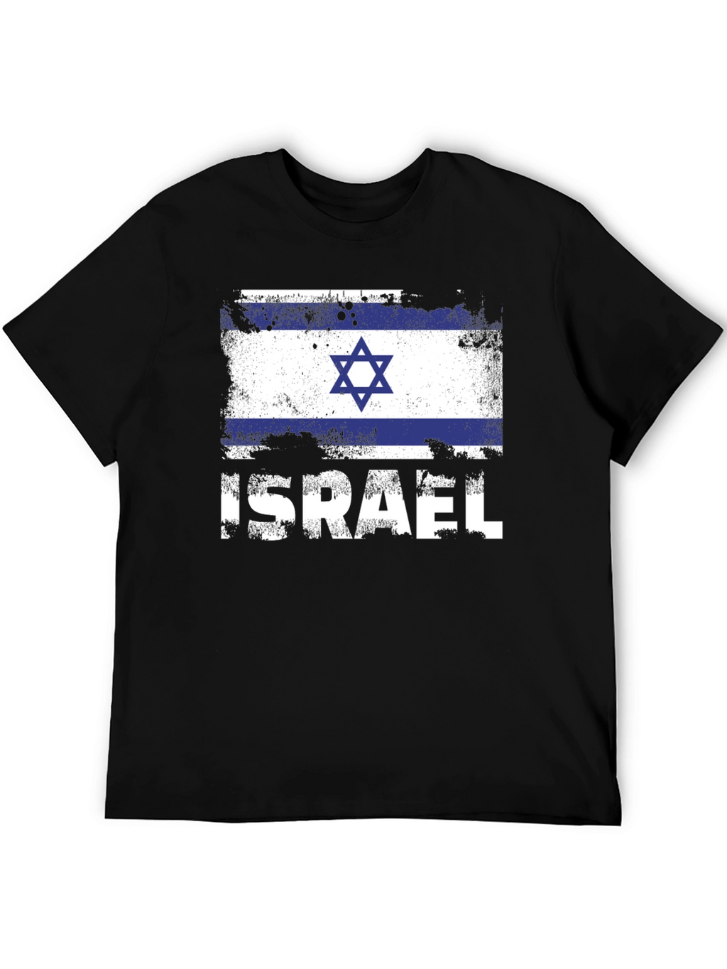 Israel Flag T-Shirt - Patriotic Design