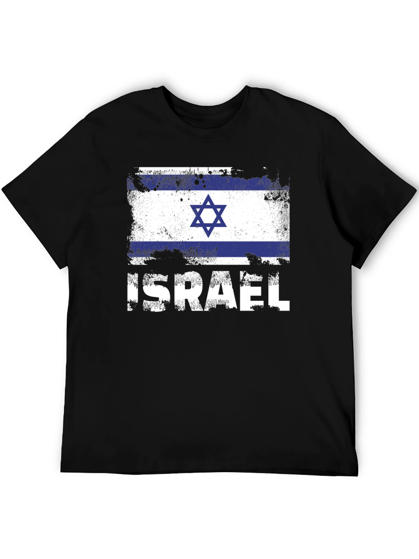 Israel Flag T-Shirt - Patriotic Design