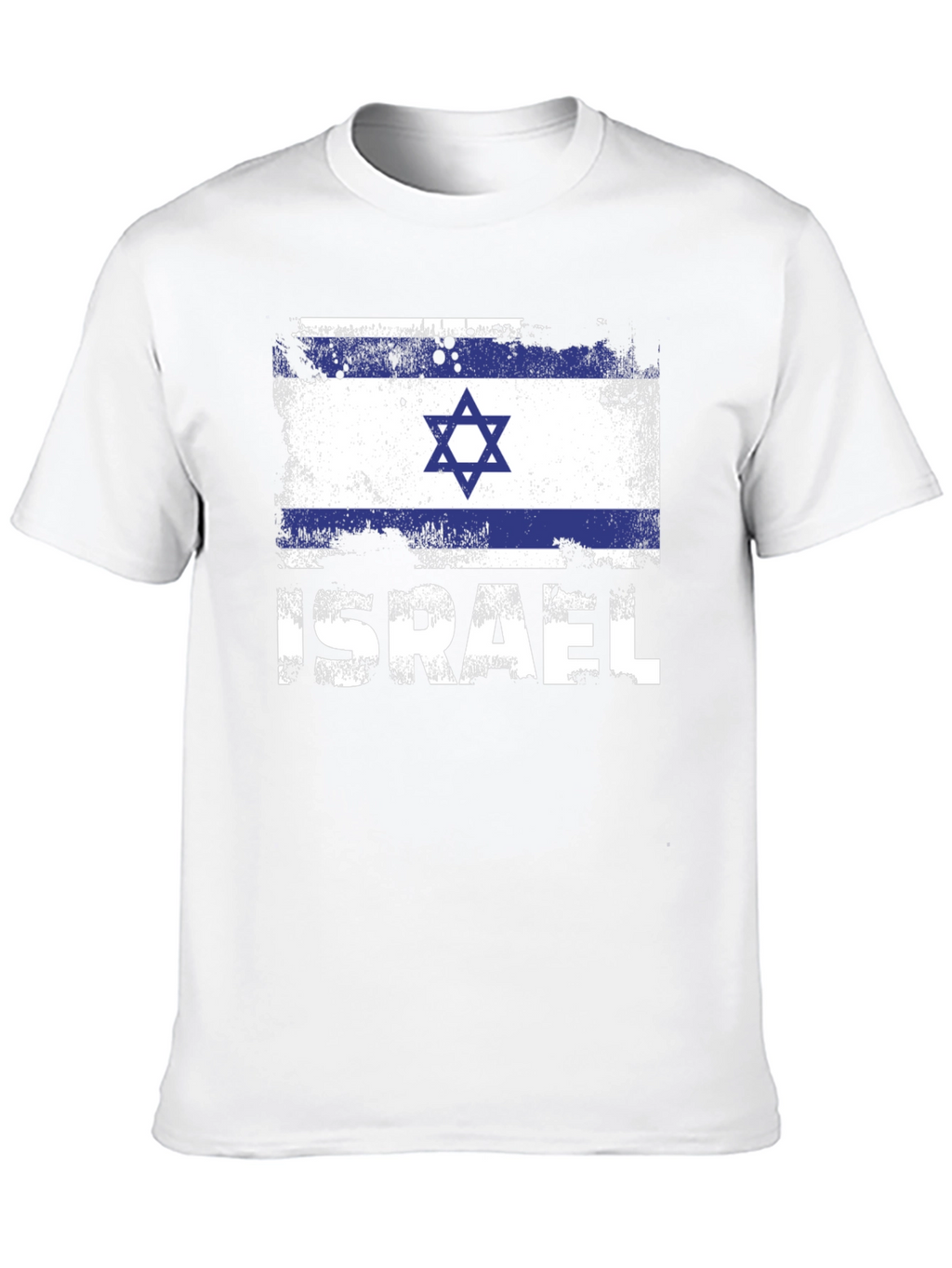 Israel Flag T-Shirt - Patriotic Design