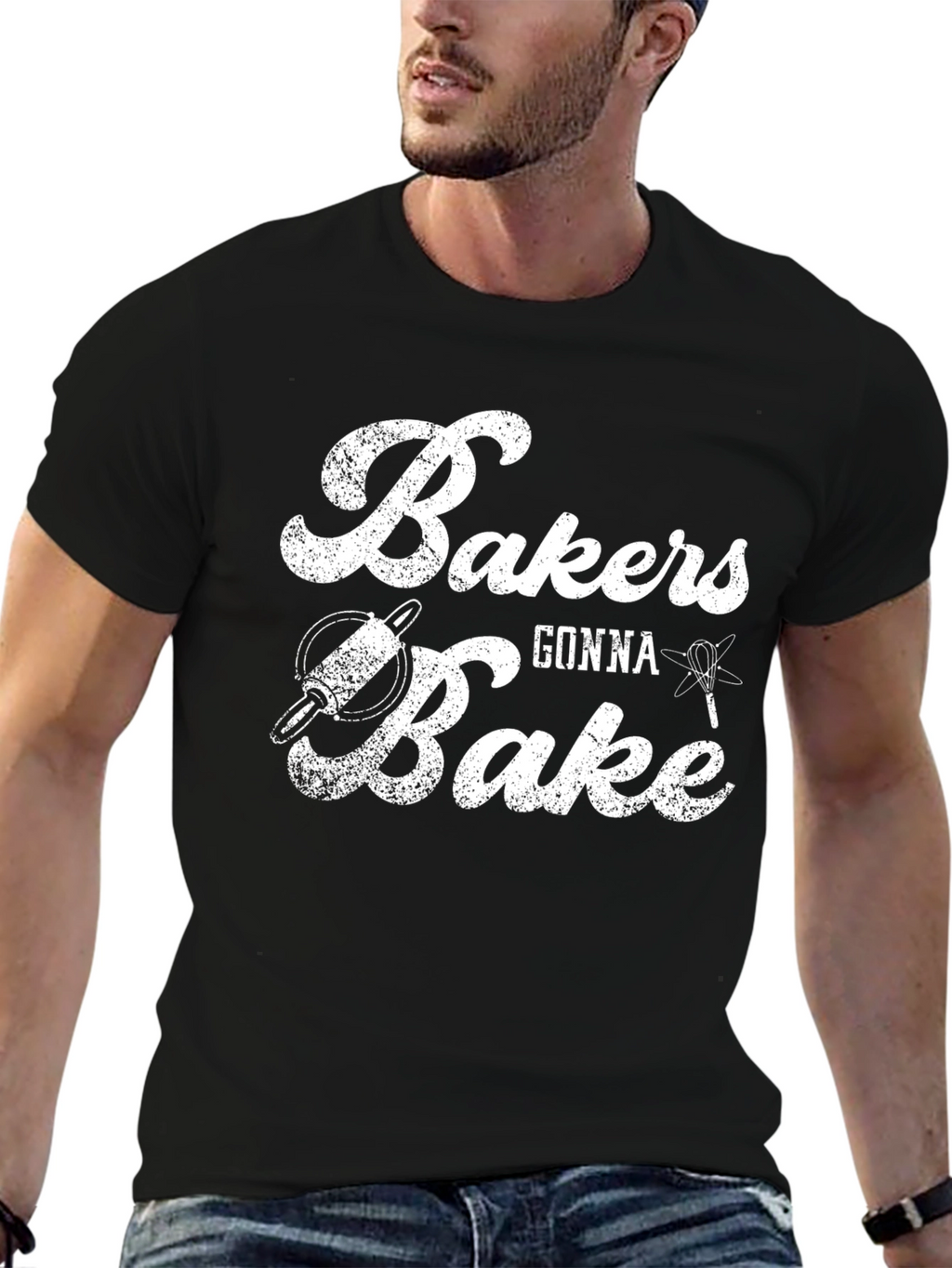 Bakers Gonna Bake Black T-Shirt