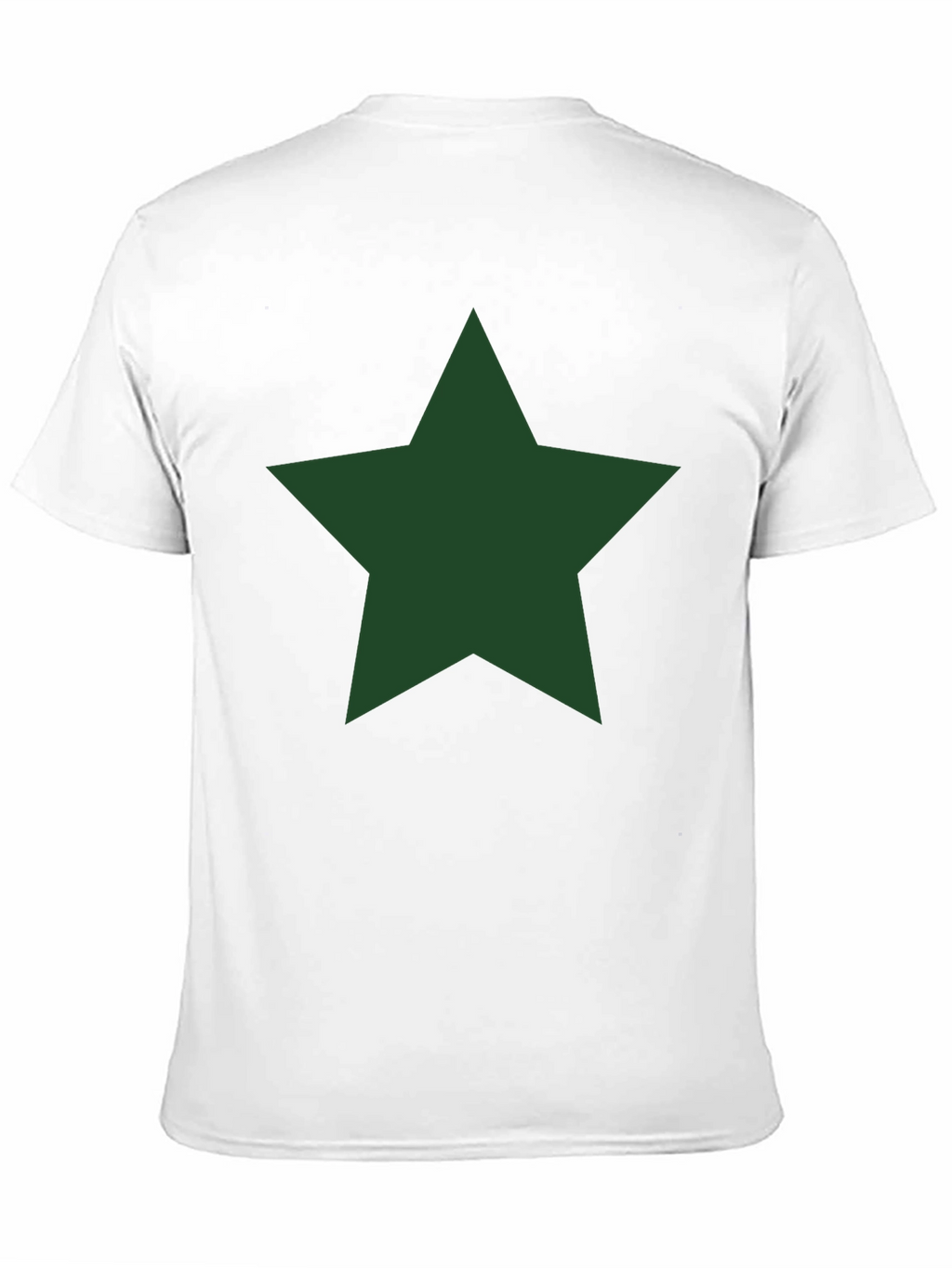 Star Graphic Tee - Classic Crew Neck Black T-Shirt