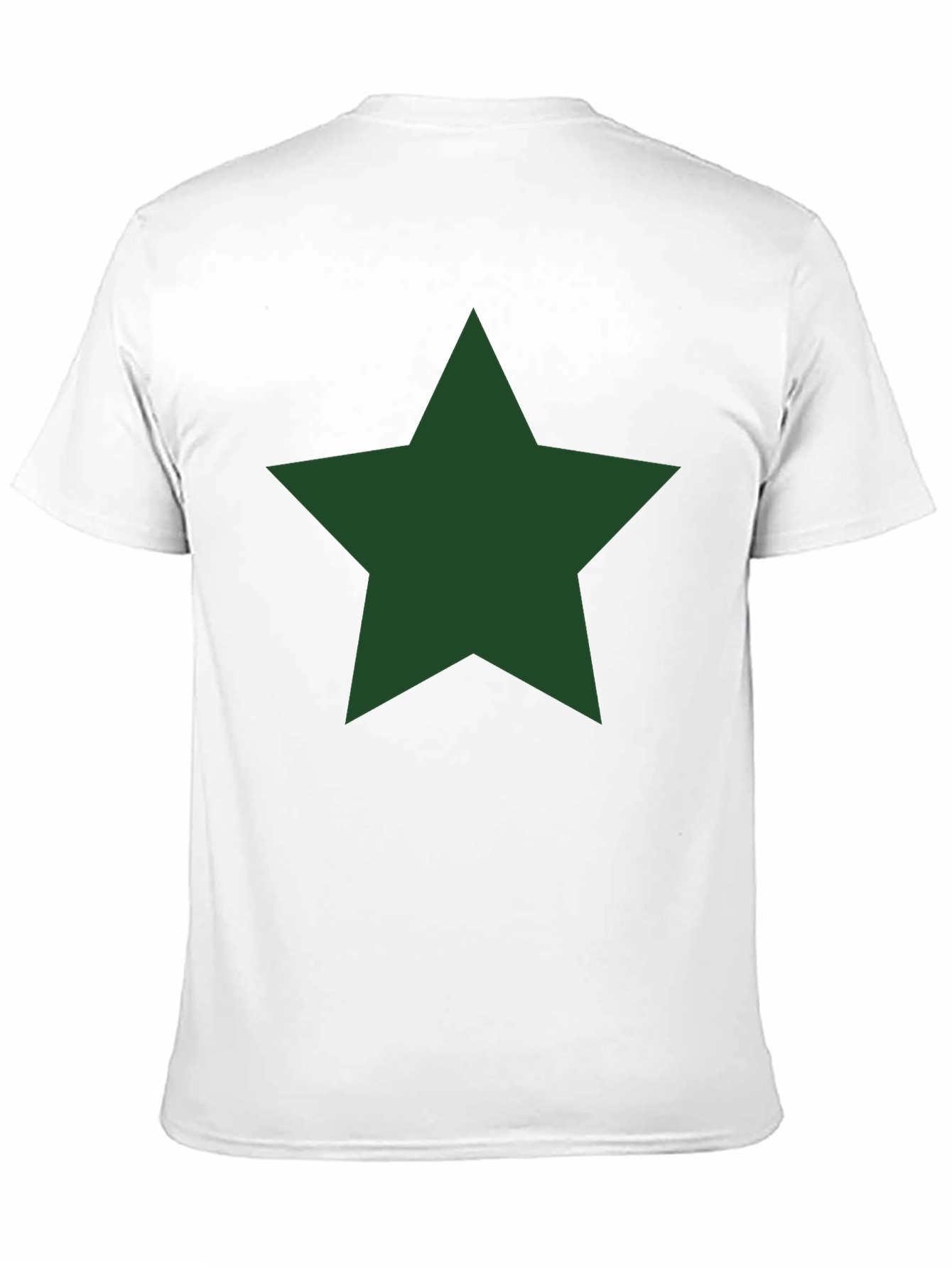 Star Graphic Tee - Classic Crew Neck Black T-Shirt