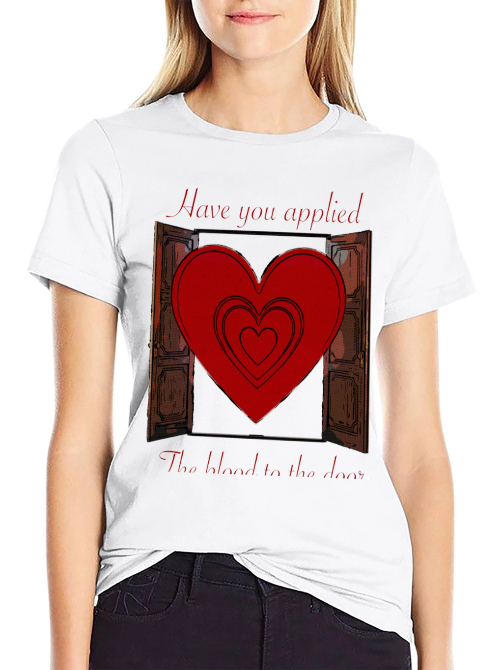 Have you applied the blood T-Shirt