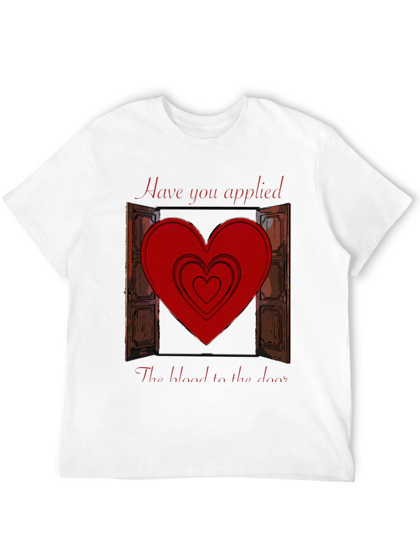 Have you applied the blood T-Shirt