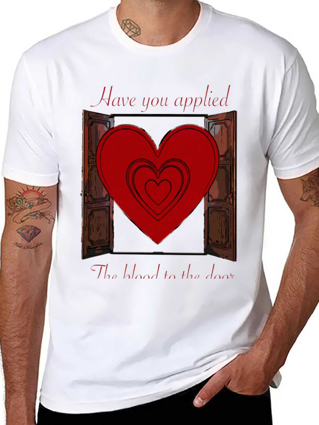 Have you applied the blood T-Shirt