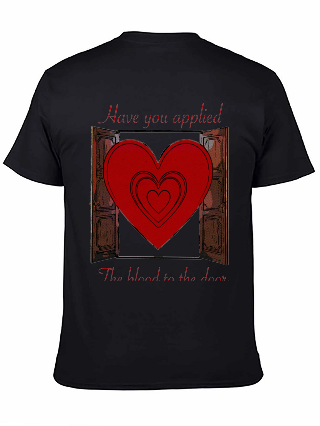Have you applied the blood T-Shirt
