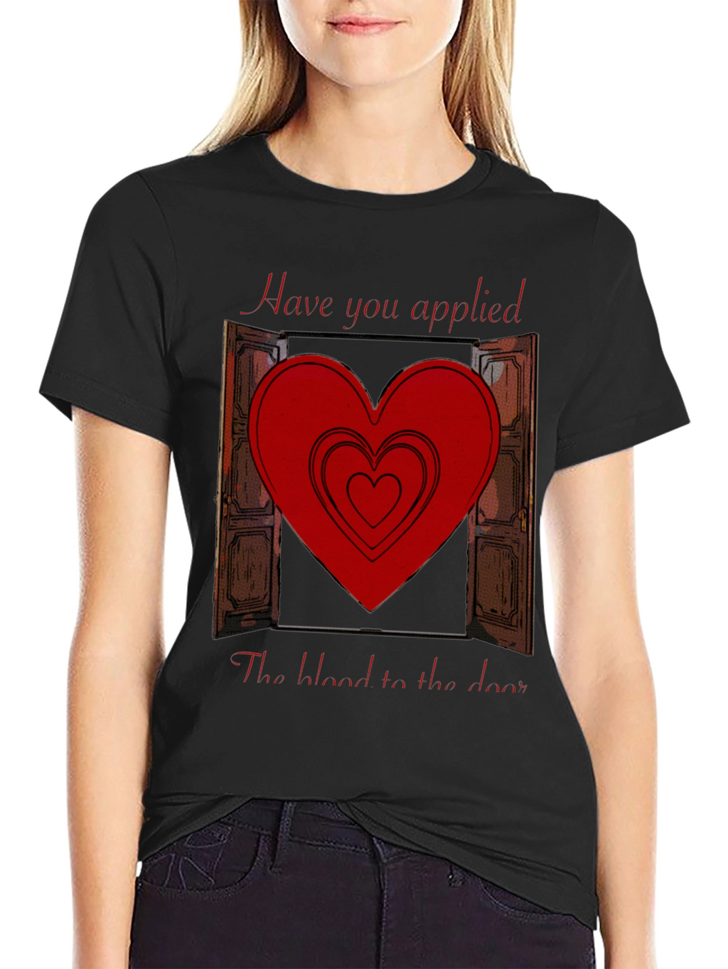 Have you applied the blood T-Shirt