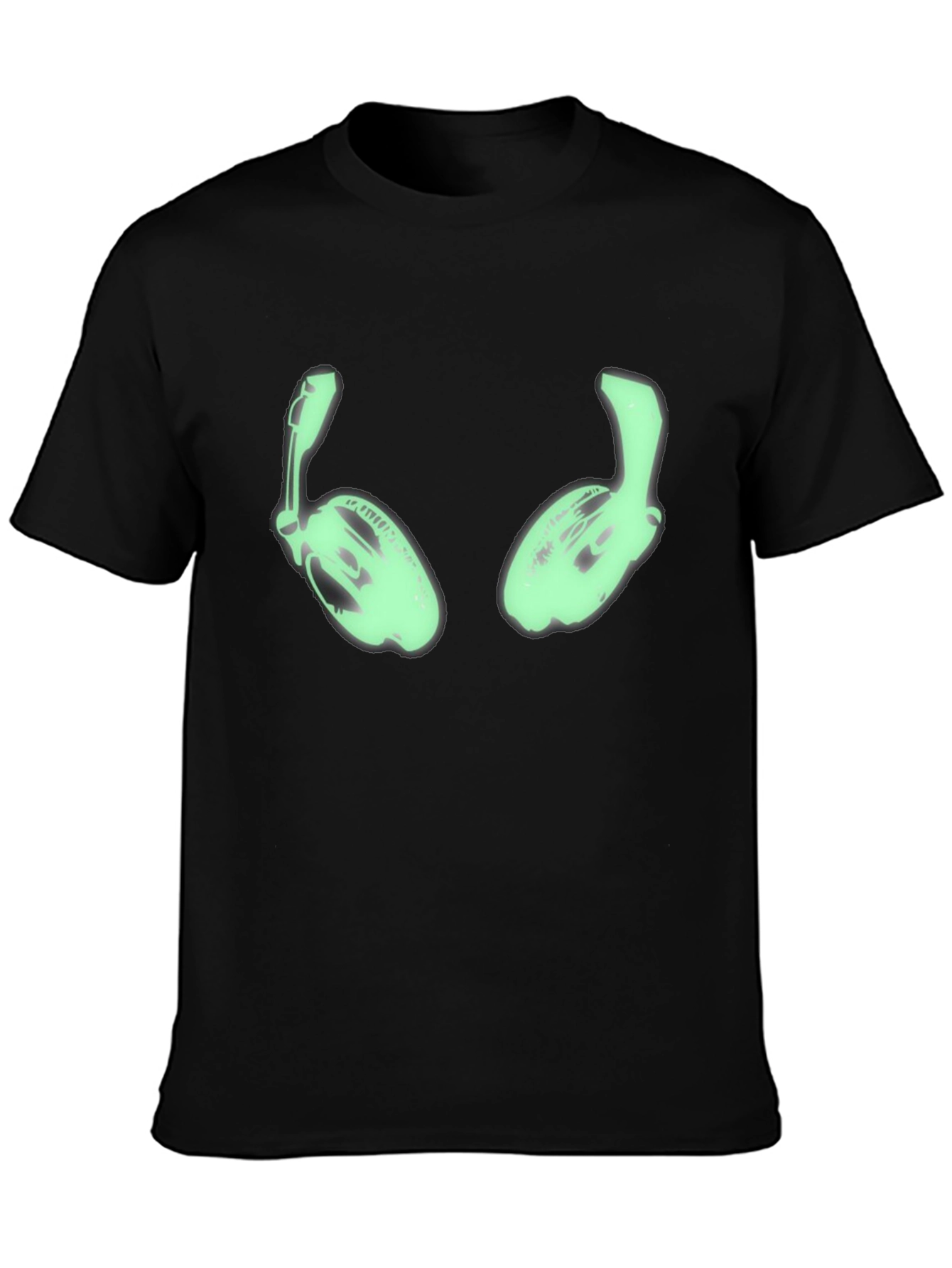 Gamer Headset Glow Graphic T-Shirt