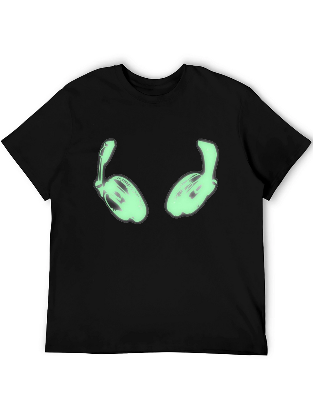 Gamer Headset Glow Graphic T-Shirt