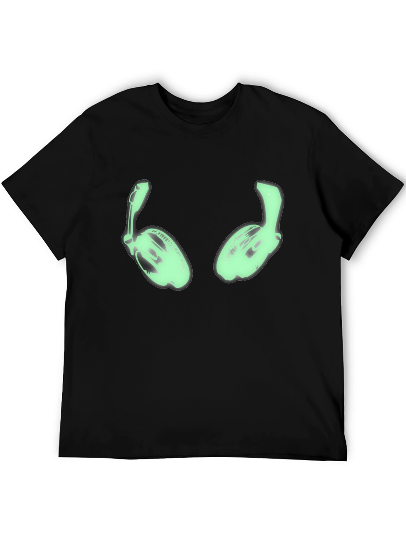 Gamer Headset Glow Graphic T-Shirt