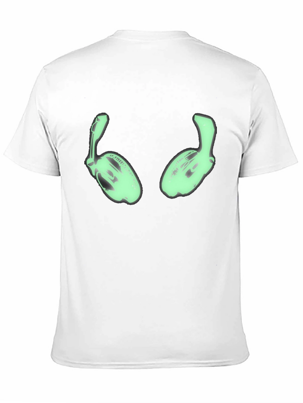 Gamer Headset Glow Graphic T-Shirt