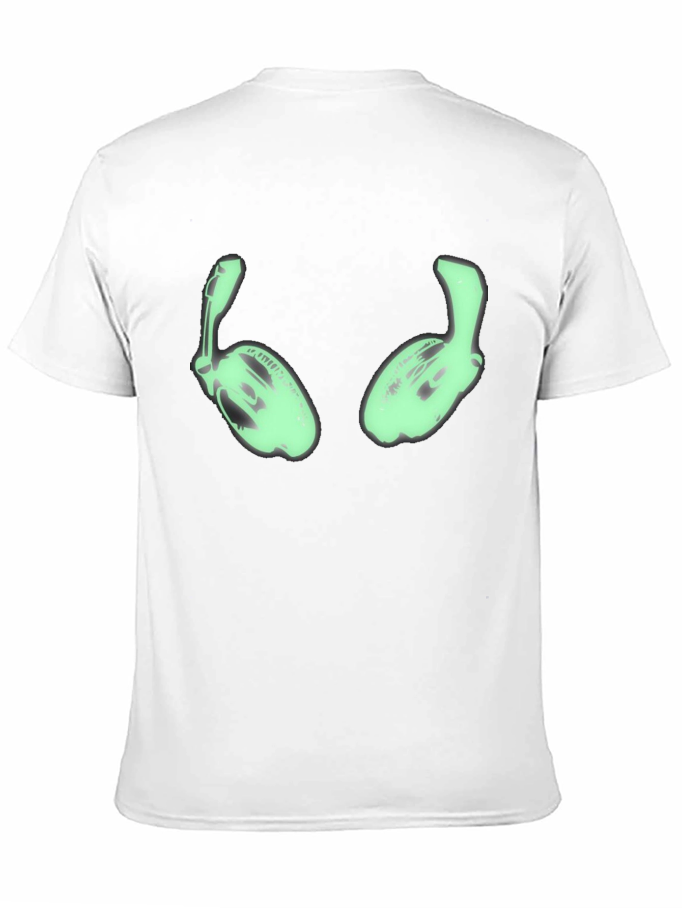 Gamer Headset Glow Graphic T-Shirt
