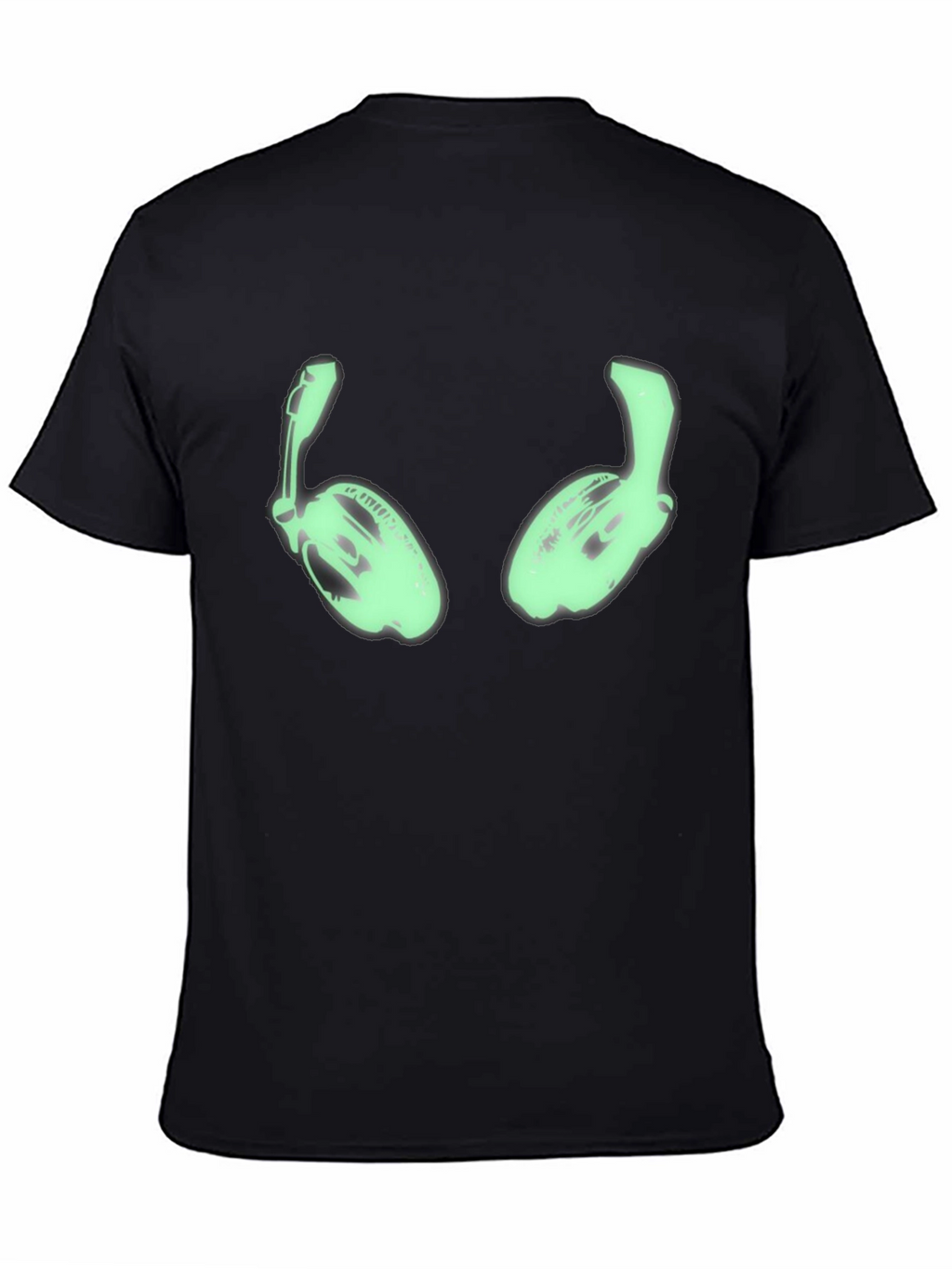 Gamer Headset Glow Graphic T-Shirt