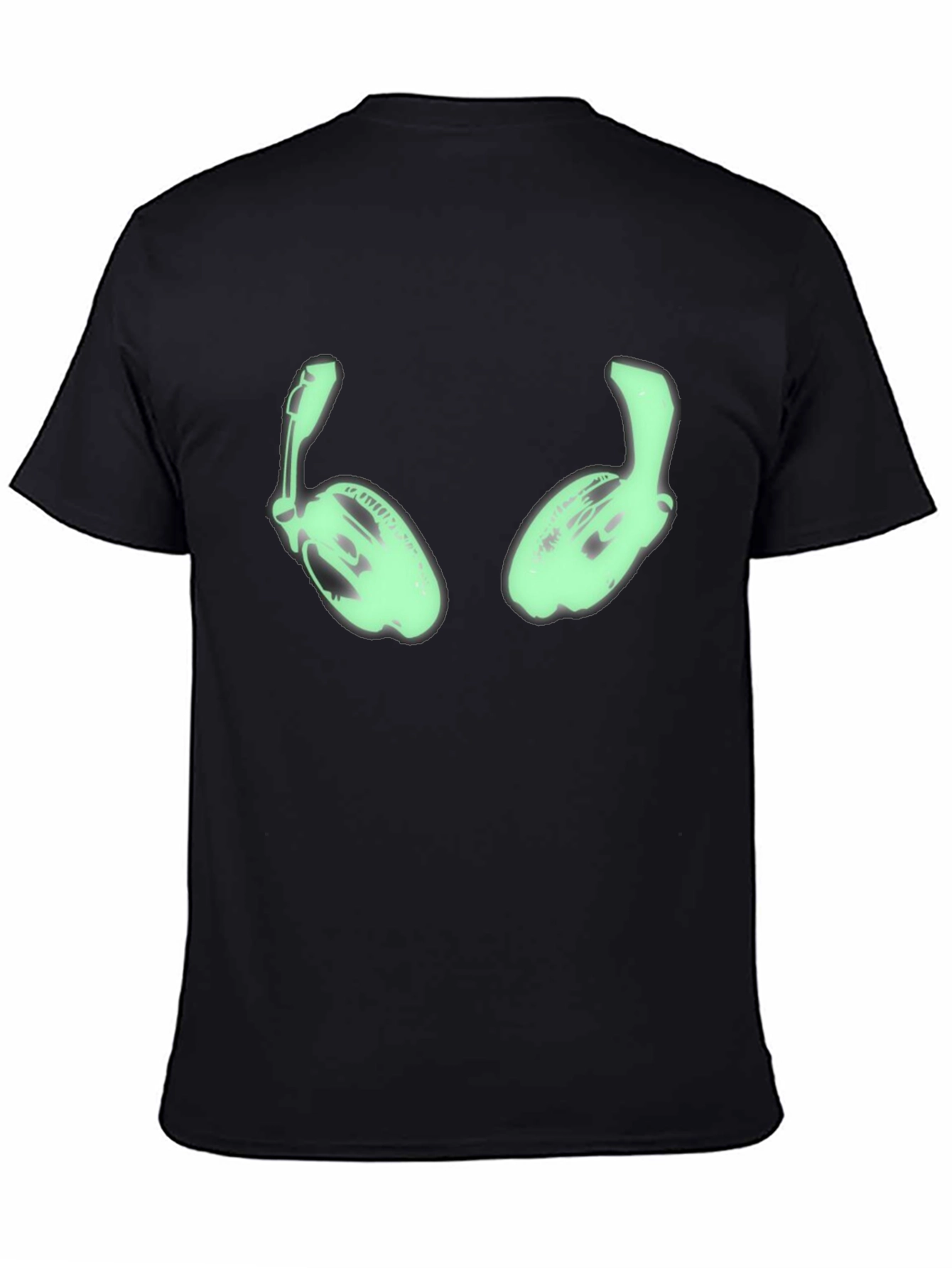 Gamer Headset Glow Graphic T-Shirt