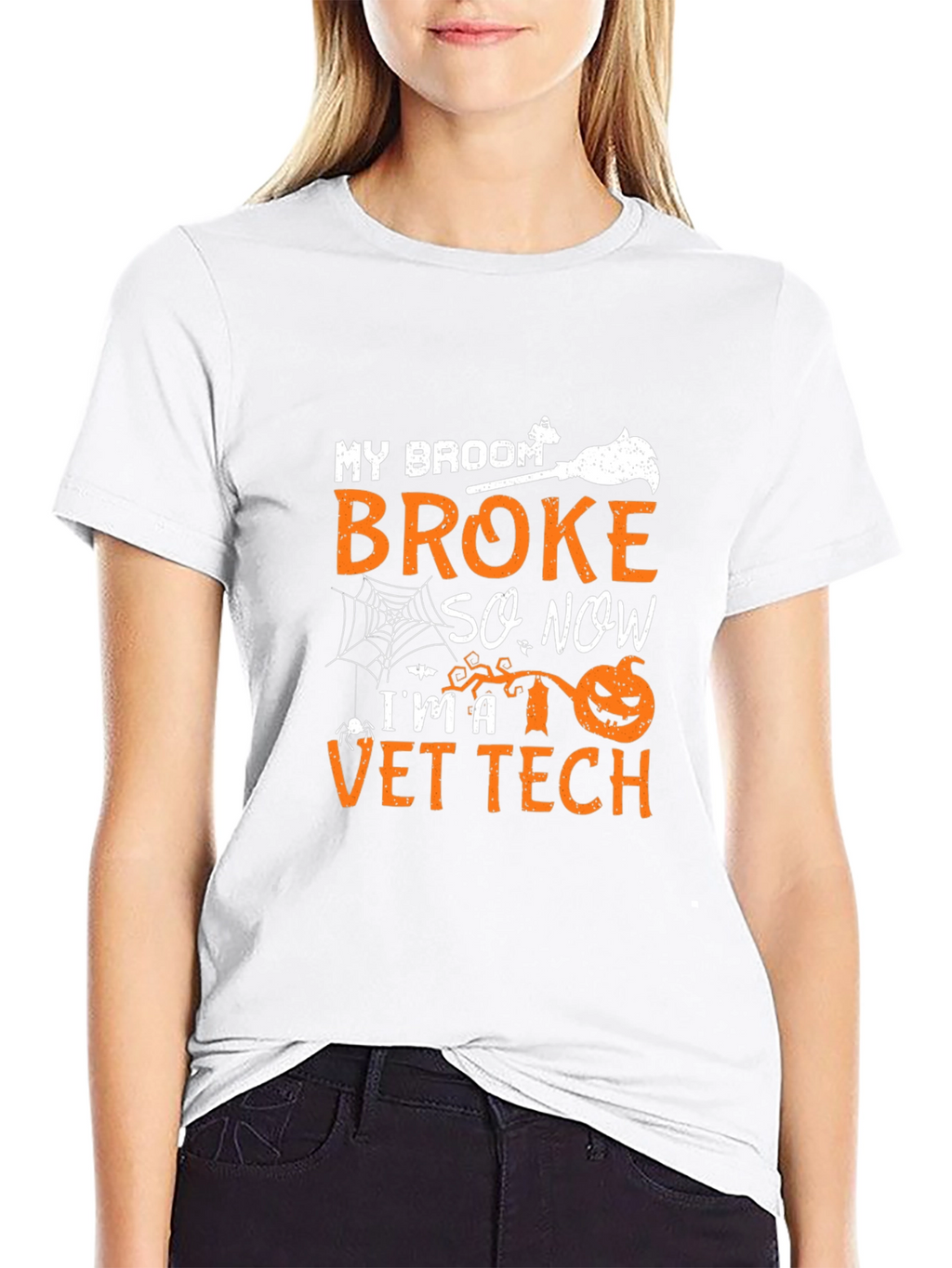 Funny Vet Tech Halloween T-Shirt