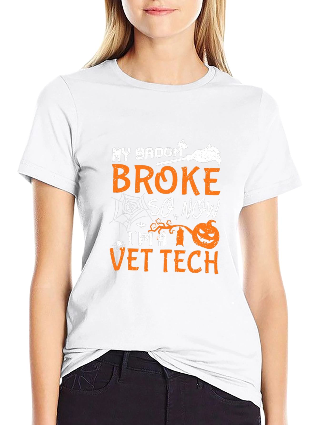 Funny Vet Tech Halloween T-Shirt