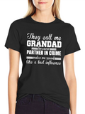 Grandad Partner In Crime T-Shirt