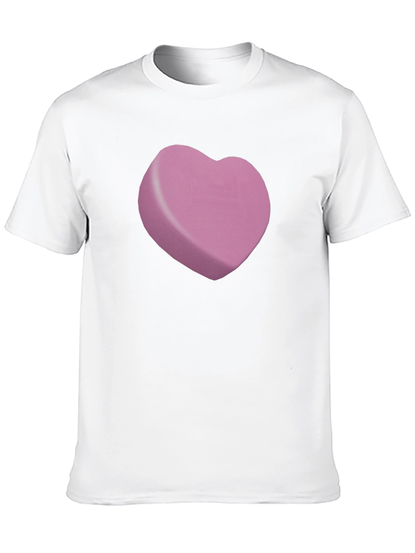 Heart Candy Graphic Black T-Shirt