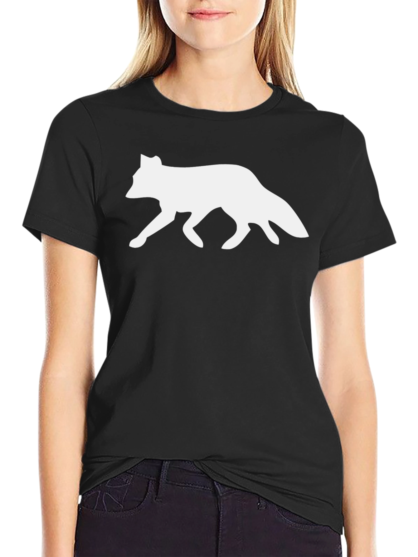Fox Graphic Tee - Mens Black Short Sleeve Shirt