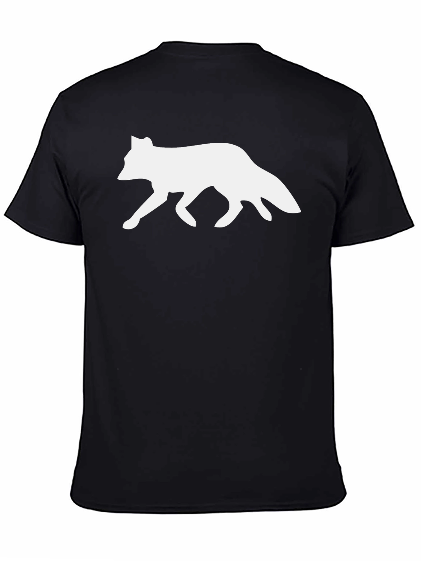 Fox Graphic Tee - Mens Black Short Sleeve Shirt