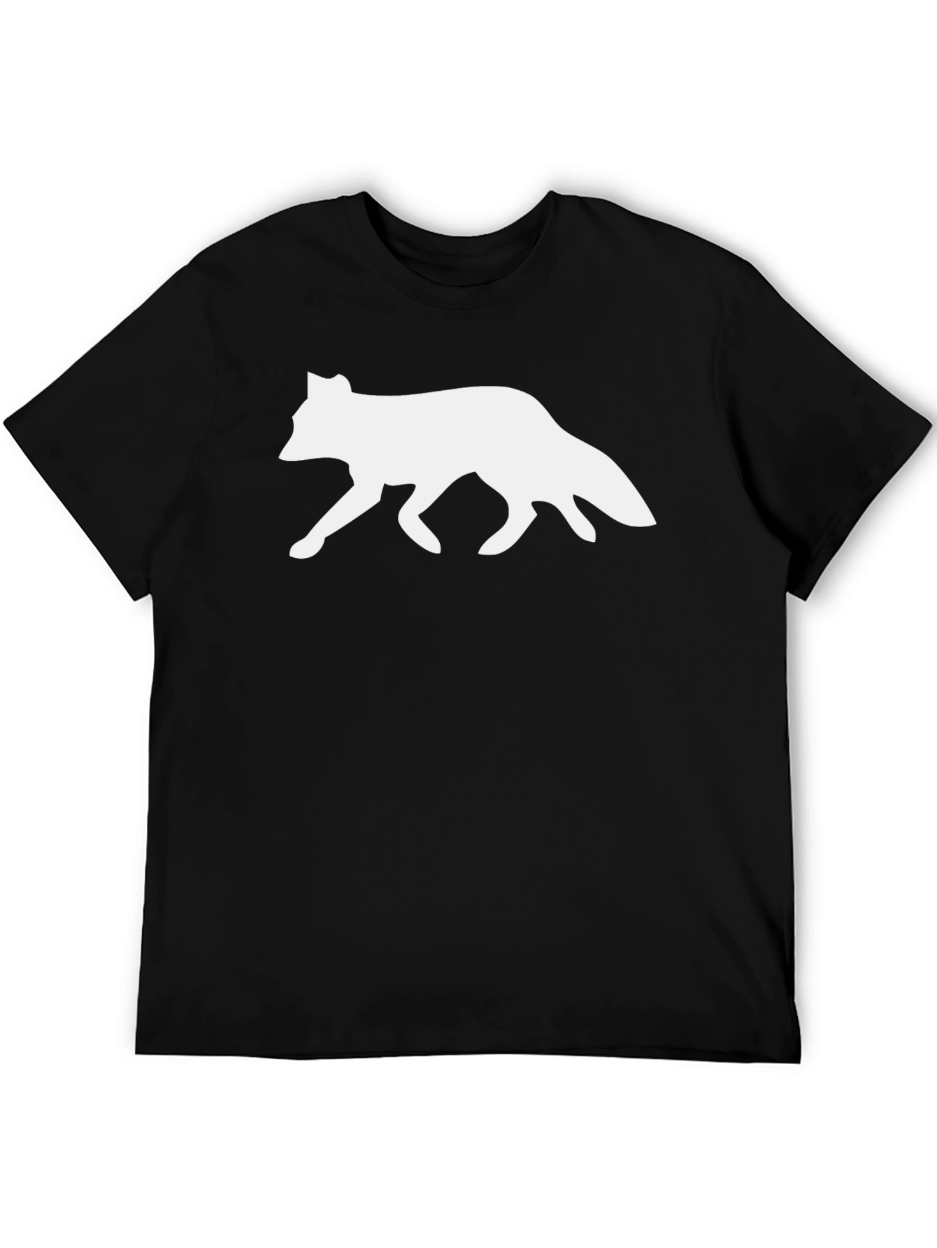 Fox Graphic Tee - Mens Black Short Sleeve Shirt