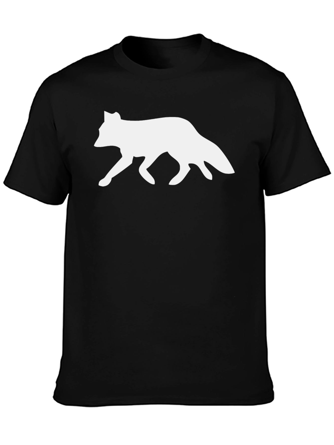 Fox Graphic Tee - Mens Black Short Sleeve Shirt