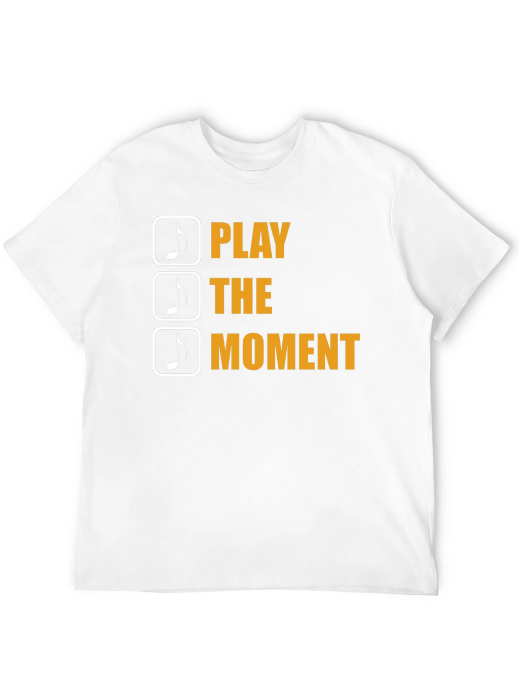 Play the Moment Graphic Tee - Black Cotton T-Shirt