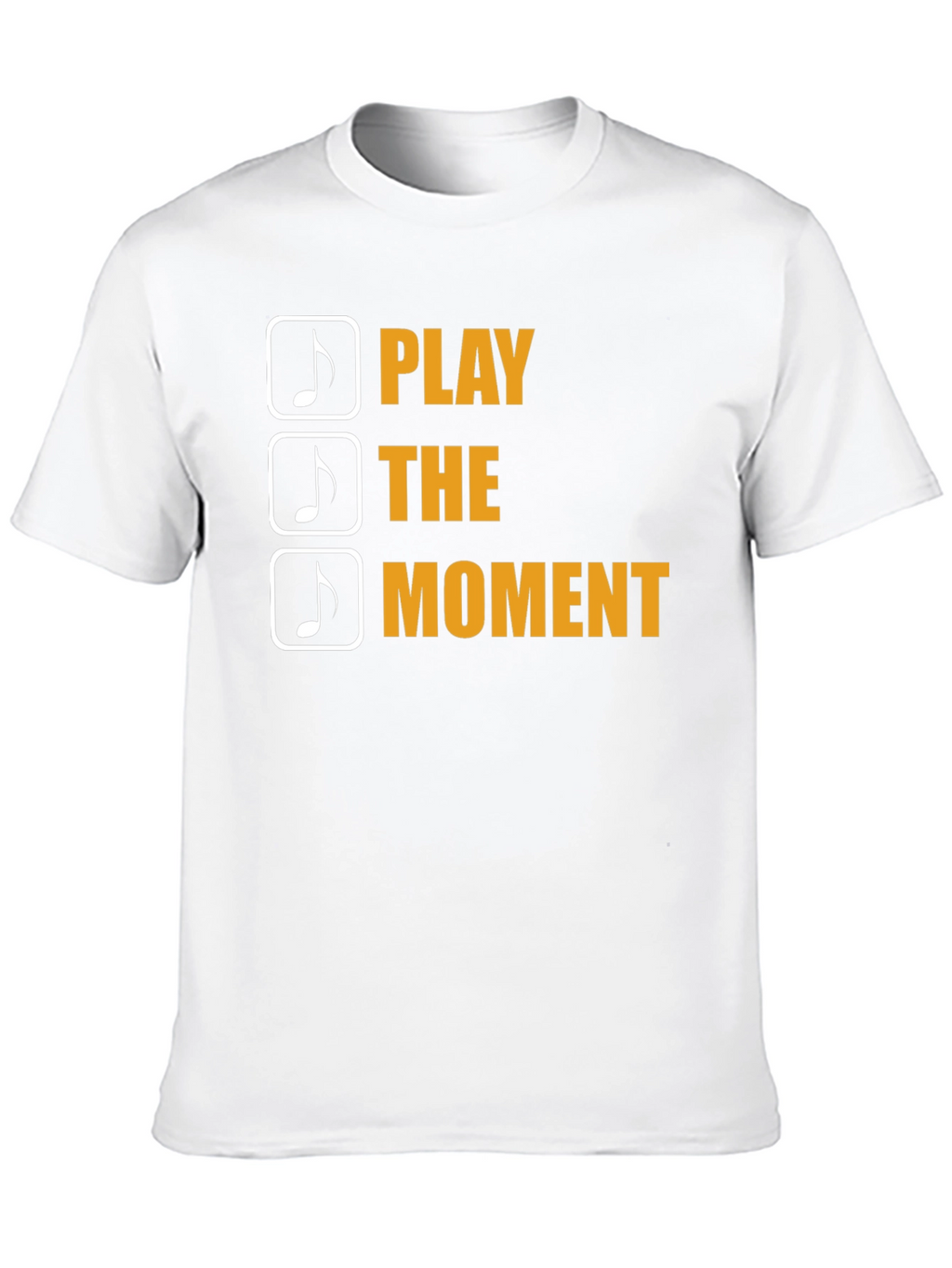Play the Moment Graphic Tee - Black Cotton T-Shirt