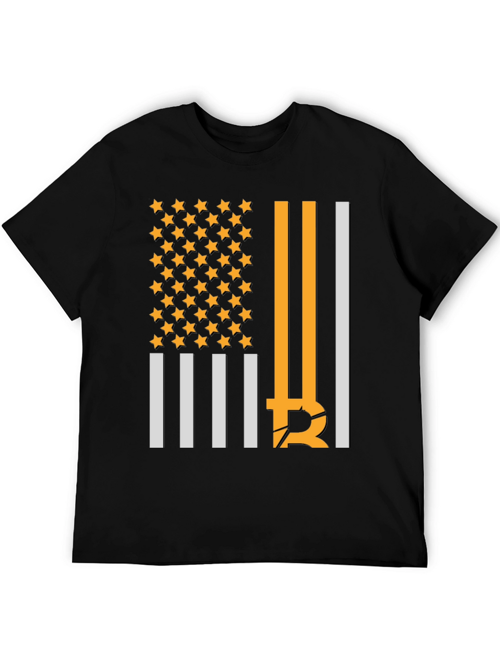 Bitcoin American Flag T-Shirt