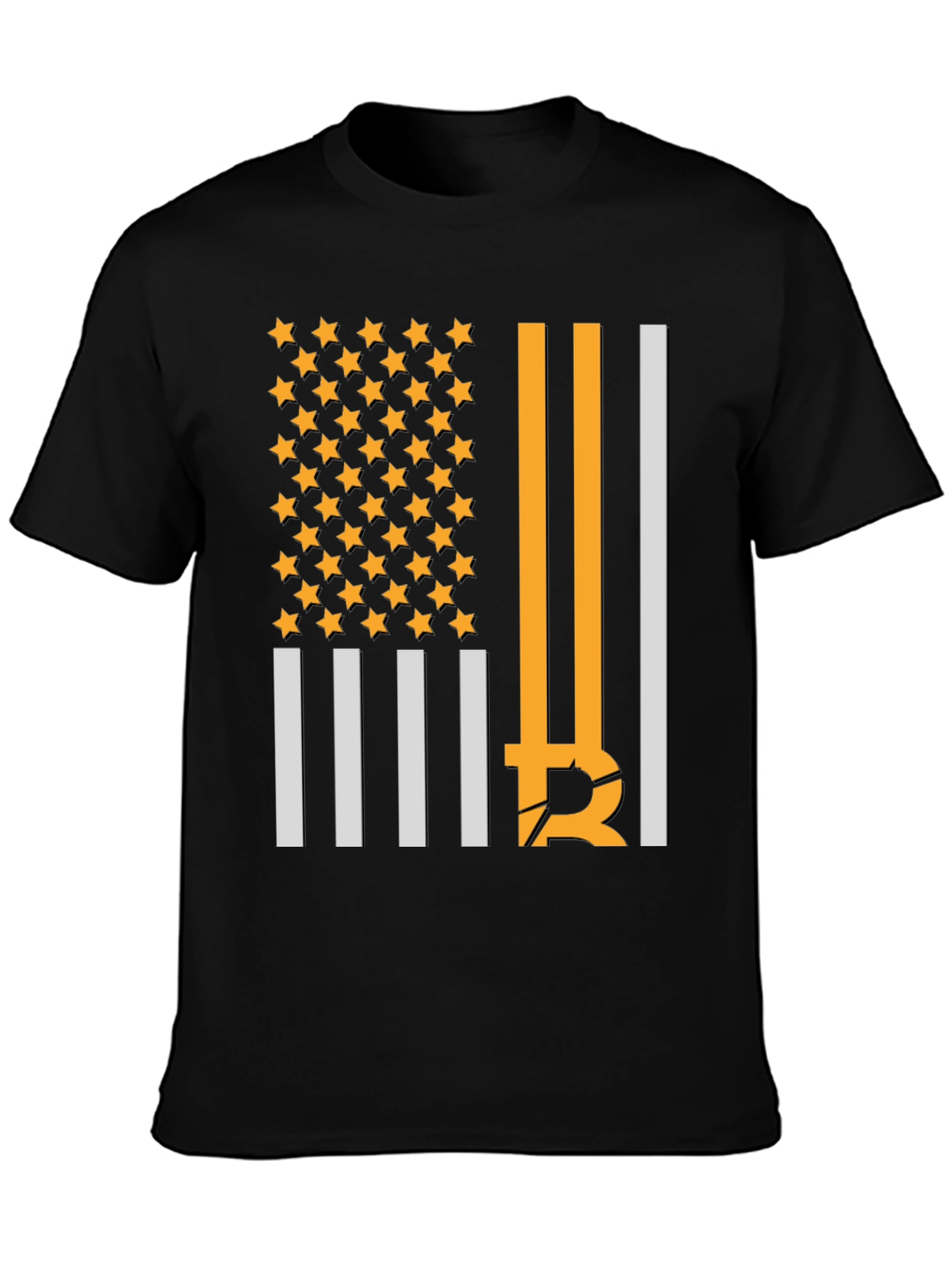 Bitcoin American Flag T-Shirt
