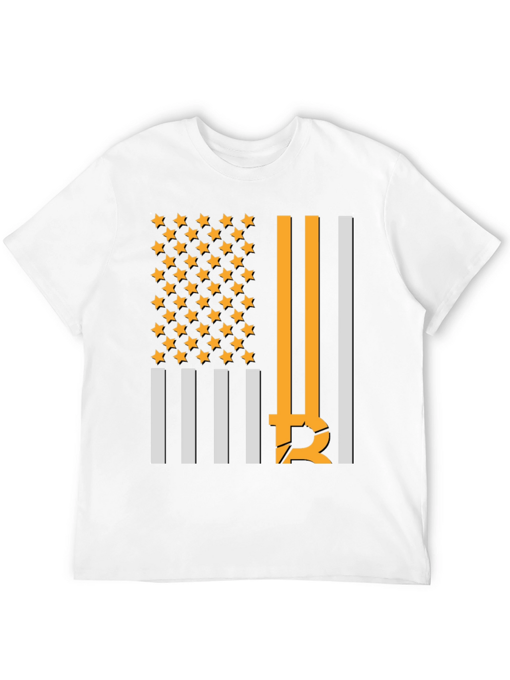 Bitcoin American Flag T-Shirt