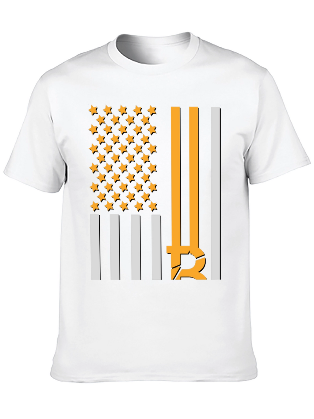 Bitcoin American Flag T-Shirt