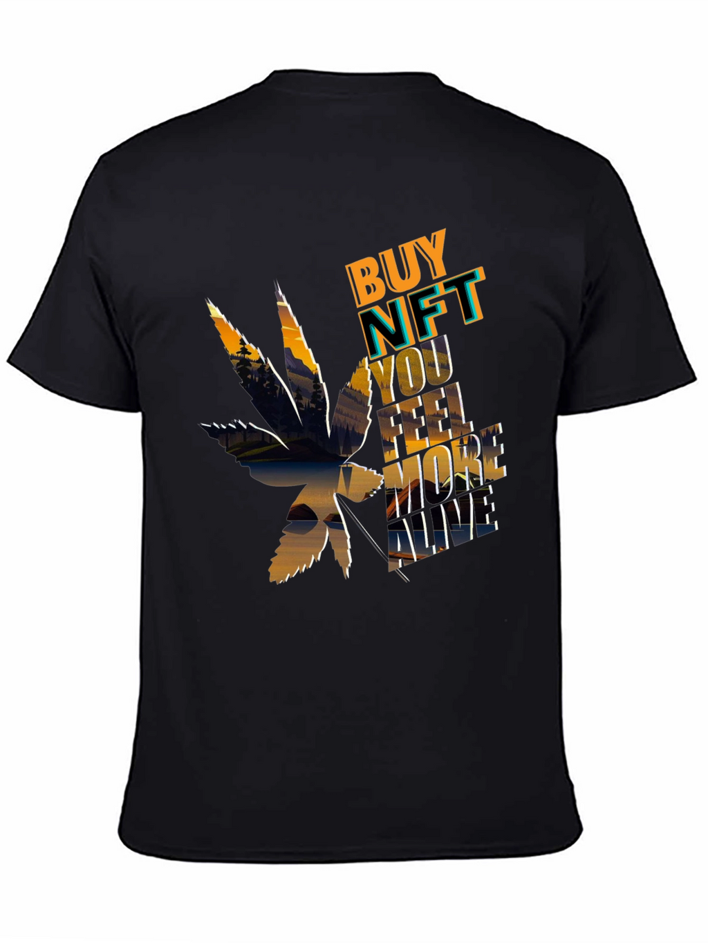 Buy NFT Feel More Alive Graphic Tee