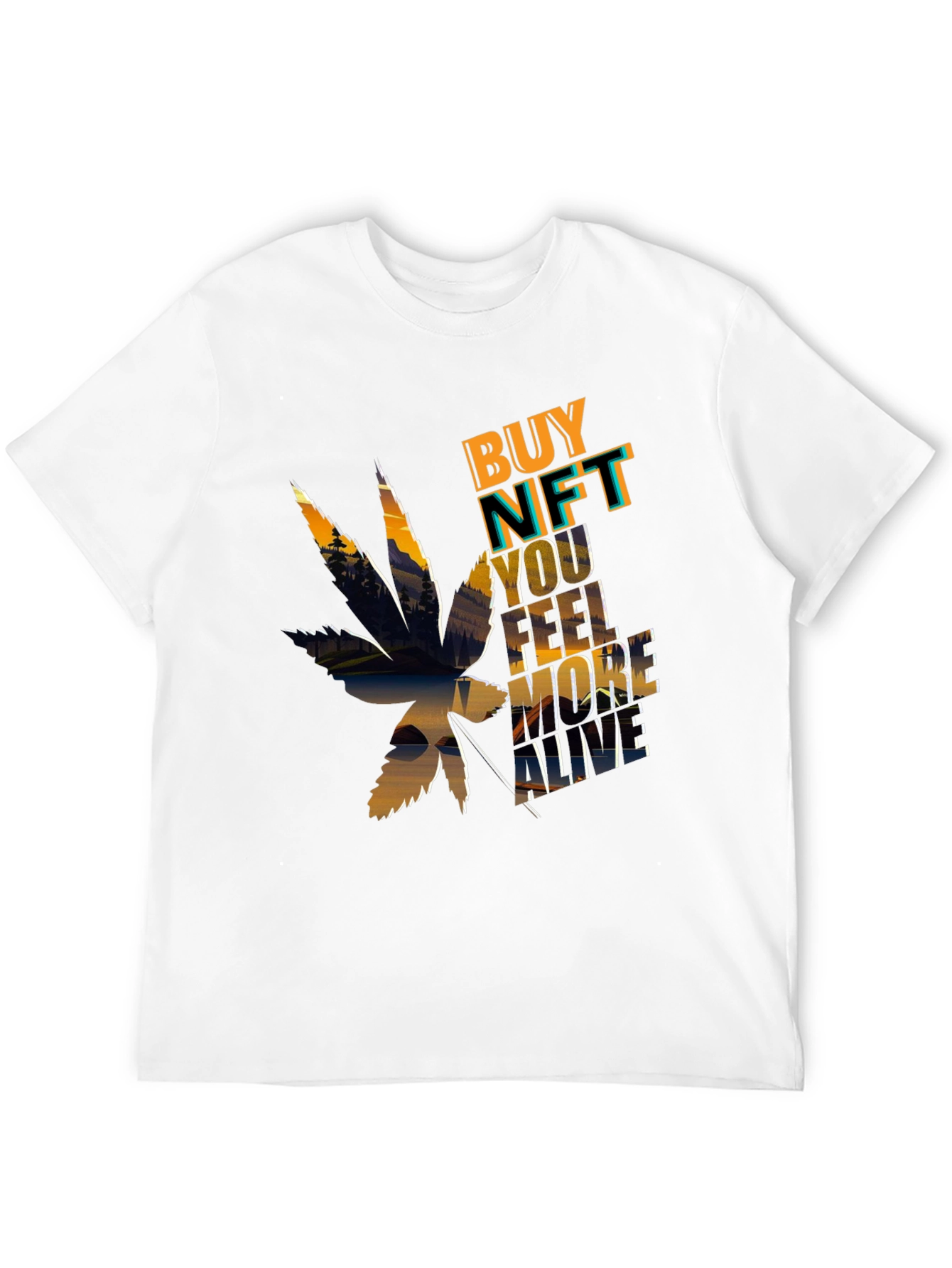 Buy NFT Feel More Alive Graphic Tee