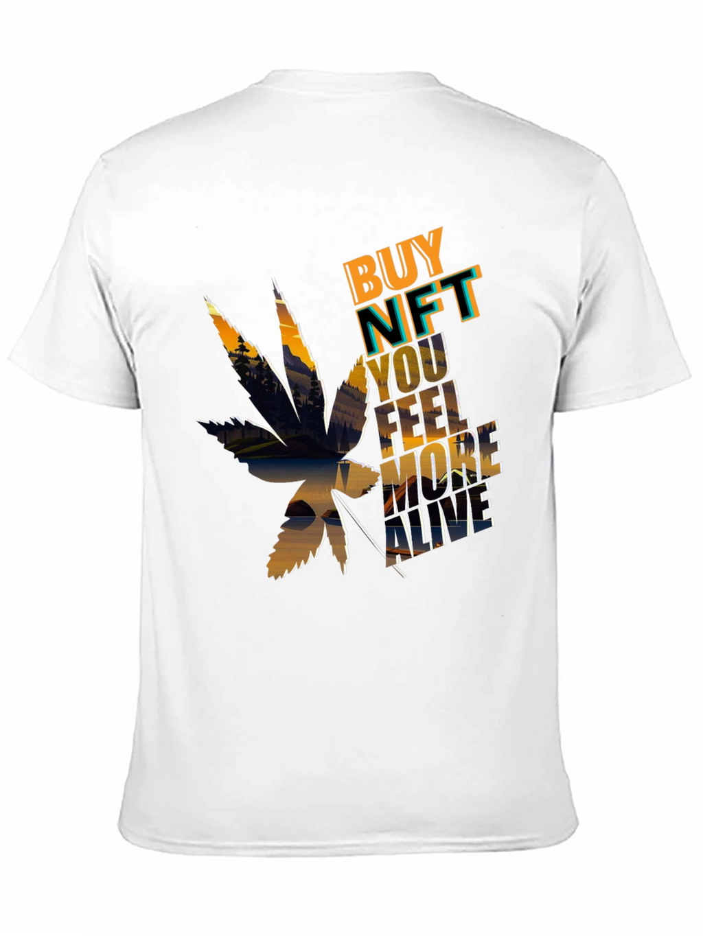 Buy NFT Feel More Alive Graphic Tee