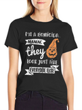 Homicidal Maniac Halloween T-Shirt